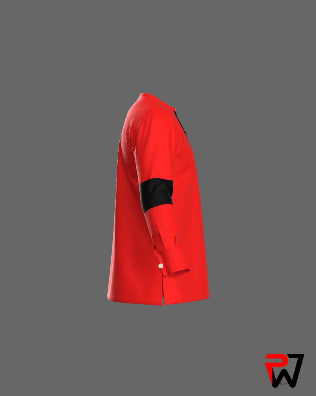 Red and Black Tunic