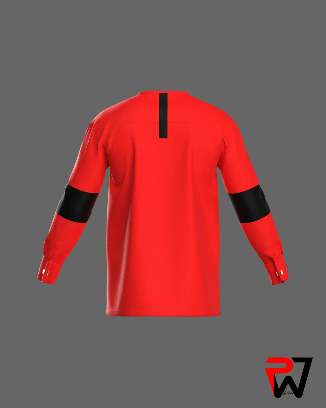 Red and Black Tunic