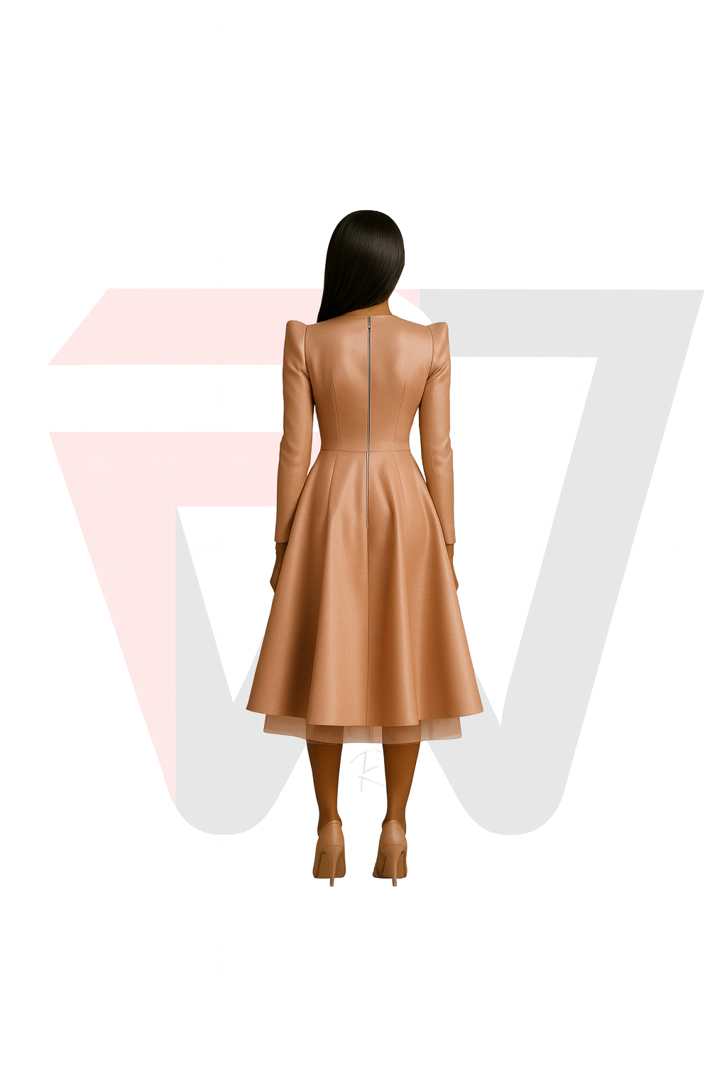 The Resilient Rose Dress – Breast Cancer Awareness Edition