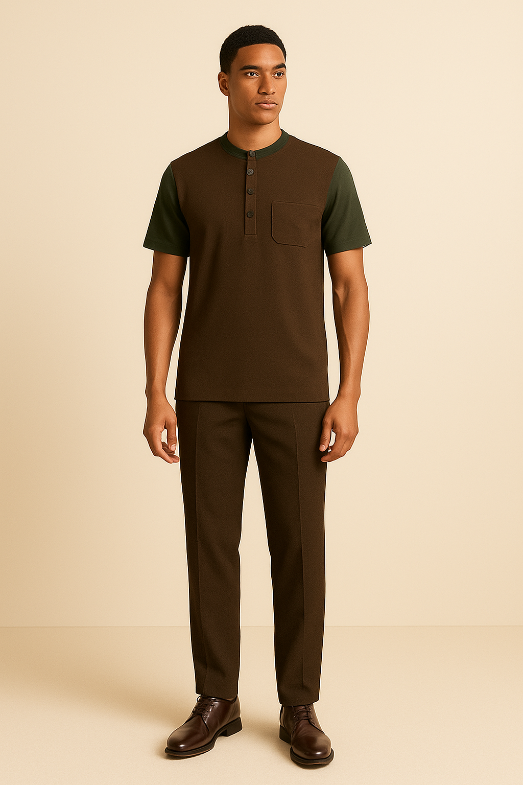 The Kingsman Tunic Tee – Earth & Evergreen Edition