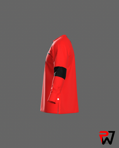 Red and Black Tunic