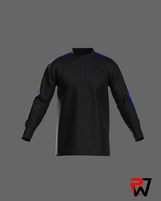 Black and Blue Tunic