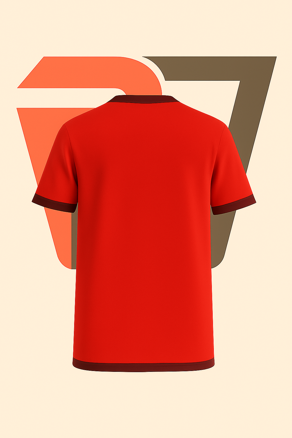 The Dominion Tunic Tee—Crimson & Wine Edition
