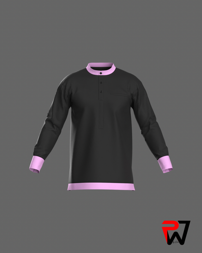 Black and Purple Tunic