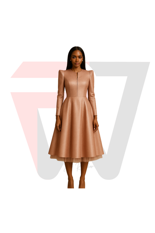 The Resilient Rose Dress – Breast Cancer Awareness Edition