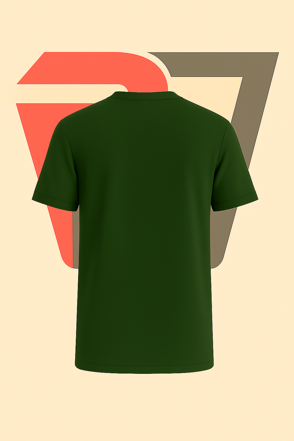 The Eden Tunic Tee– Olive Depth Edition