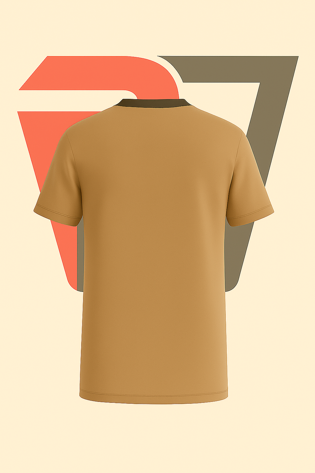 The Covenant Zip Tunic Tee – Sand & Mocha Edition