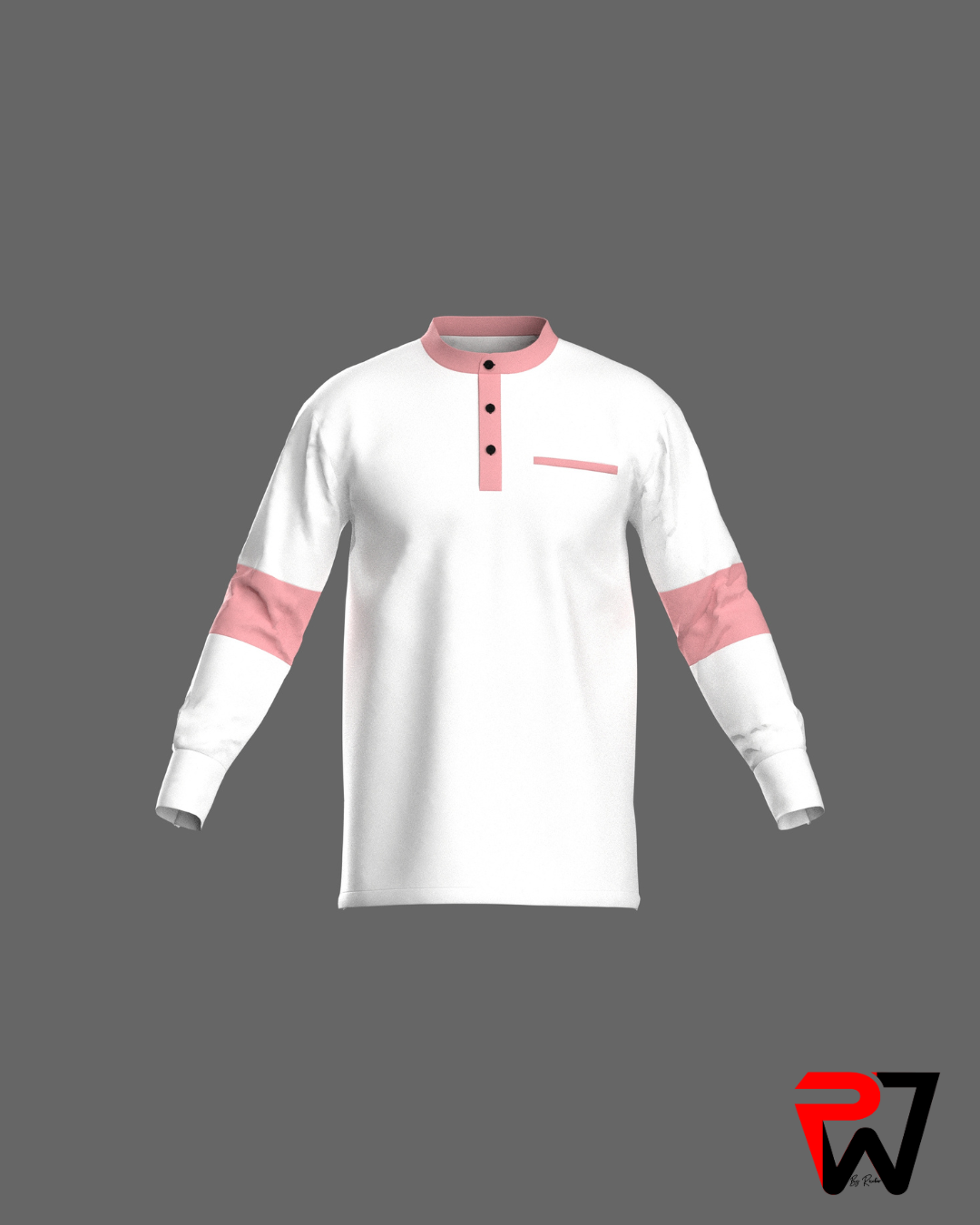White and Pink Tunic