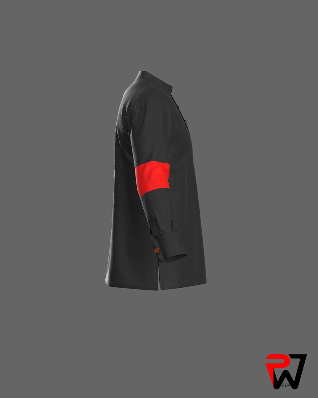 Black and Red Tunic