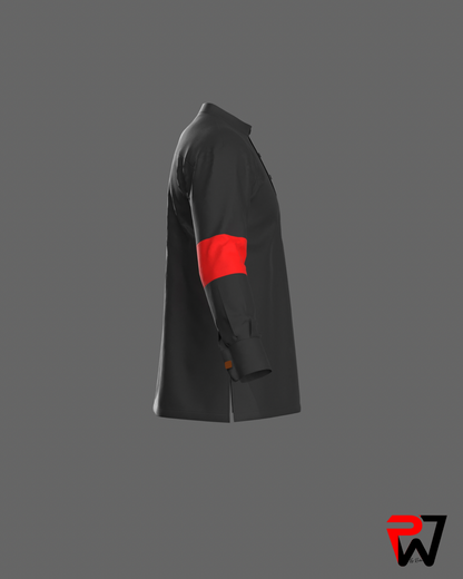 Black and Red Tunic