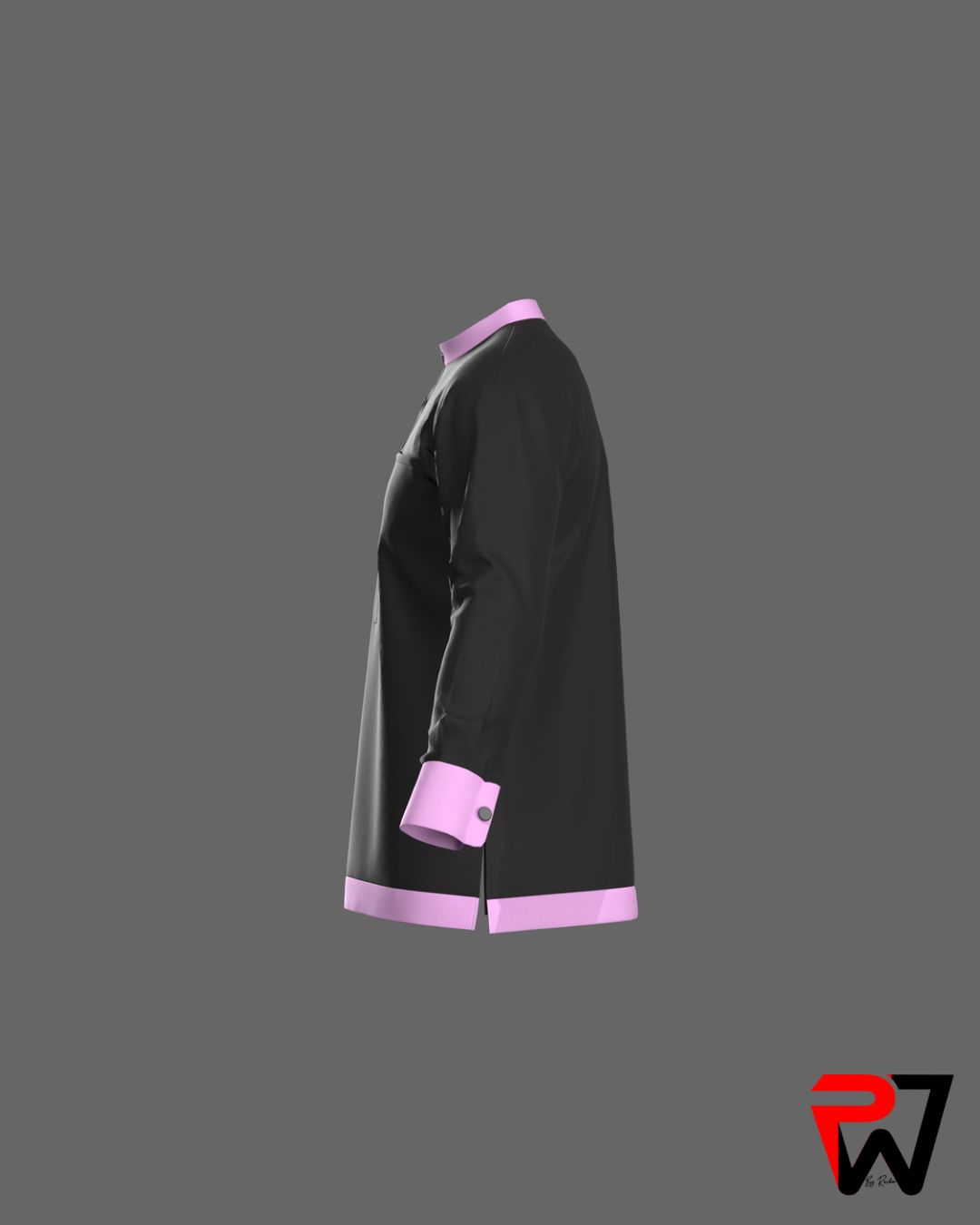 Black and Purple Tunic