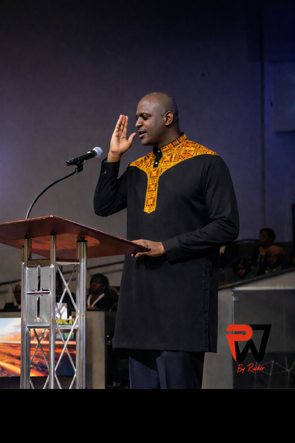 The Kente Heritage Clergy Tunic